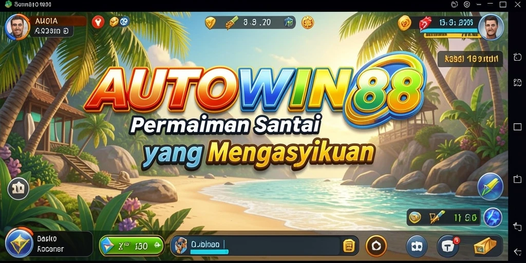 Tampilan gameplay AUTOWIN88 yang seru dan penuh warna.