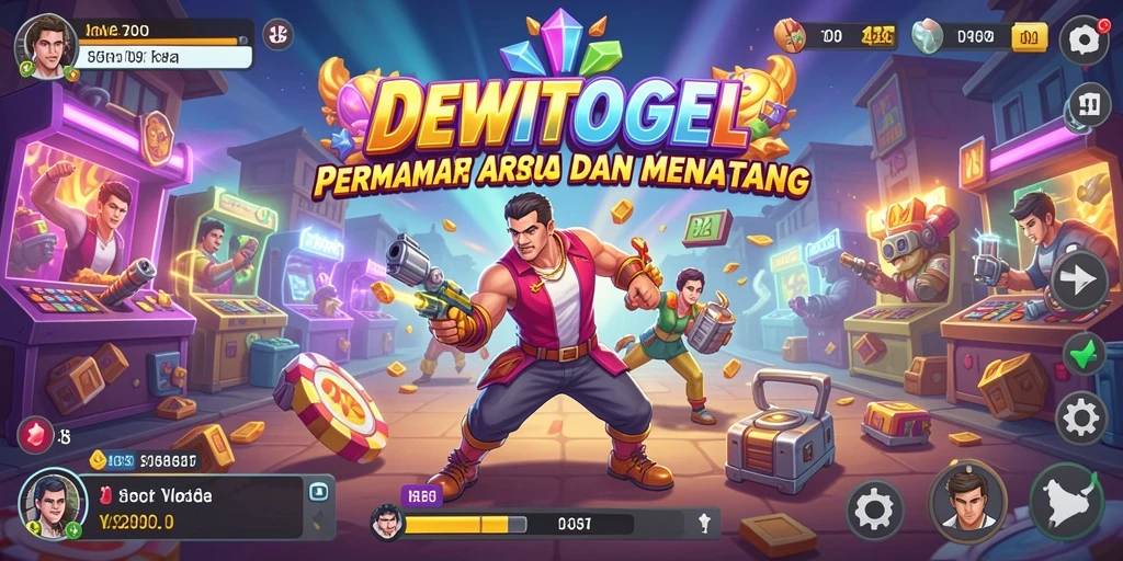 Tampilan permainan Arcade DEWITOGEL yang menarik dan penuh aksi.