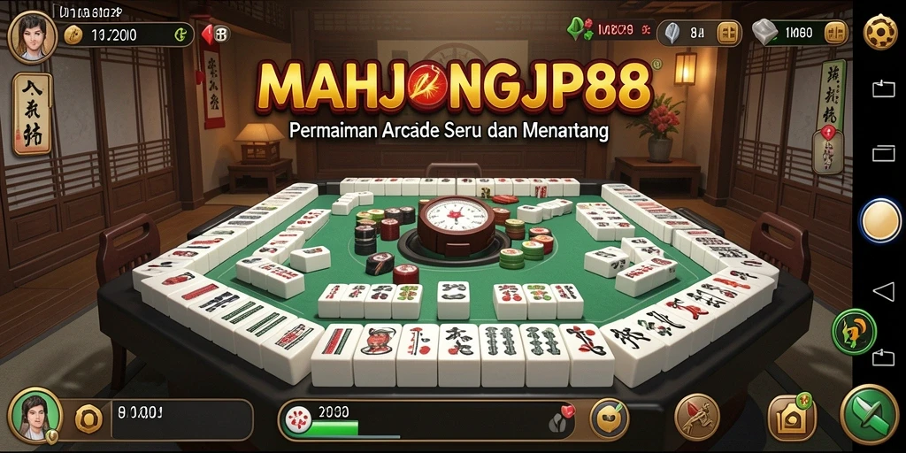 Tangkapan layar utama MAHJONGJP88 menampilkan gameplay yang seru dan menantang.