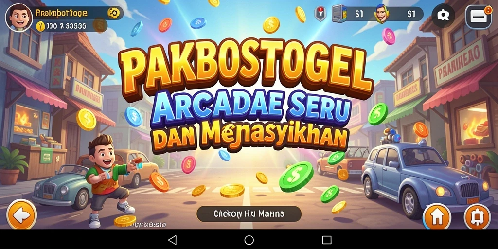 Tampilan gameplay PAKBOSTOGEL yang menarik dan penuh warna.
