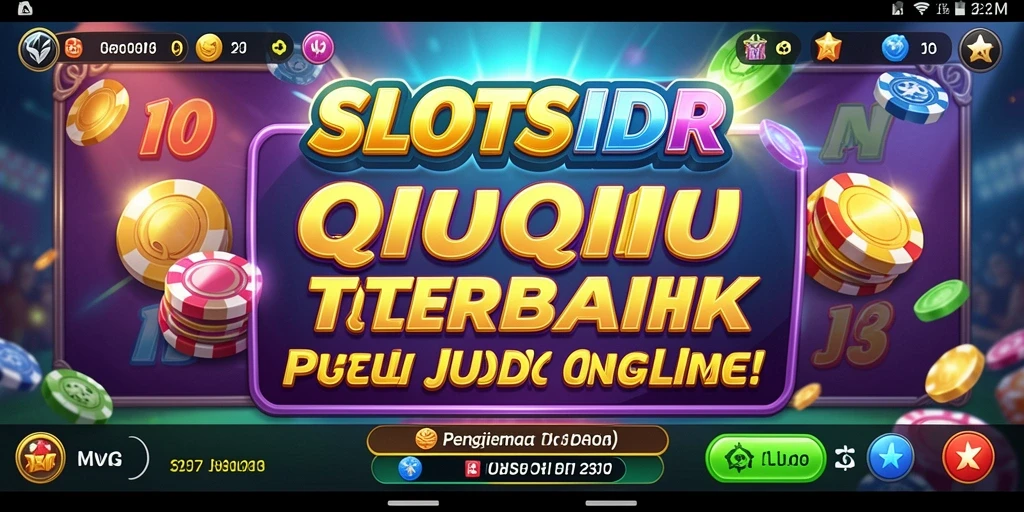 Gameplay seru QiuQiu di SLOTSIDR dengan tampilan menarik.